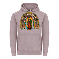 Vintage Zinc our lady of Guadalupe rainbow Vintage Hoodie - JahusDesignShop