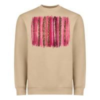 Mushroom valentines day leopard glitter brushstroke Heavyweight Sweatshirt - Jasminsmagicworld