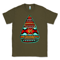 Army Green aztec arrowhead Classic Tee - Jasminsmagicworld