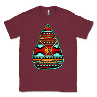Burgundy aztec arrowhead Classic Tee - Jasminsmagicworld