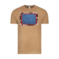 Vintage Camel cowhide bandana denim background Vintage Tee - AdoDesignShop