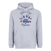 Heather Grey Christmas Pajamas Heavyweight Hoodie - Bettercallsaul