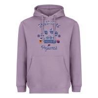 Lavender Christmas Pajamas Heavyweight Hoodie - Bettercallsaul