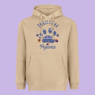 Christmas Pajamas Heavyweight Hoodie Designed By Bettercallsaul