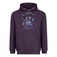 Plum Christmas Pajamas Heavyweight Hoodie - Bettercallsaul