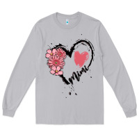 Moon Dust mimi flower heart Long Sleeve Tee - MaliasSmallBusiness