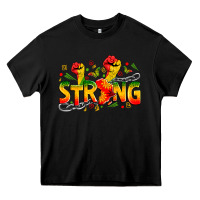 Black strong juneteenth Heavy Core Tee - Zillion Design Studio