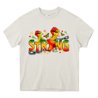 Cream strong juneteenth Heavy Core Tee - Zillion Design Studio