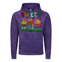 Cloud Purple sweet Christmas with cupcake Vintage Hoodie - AdoDesignShop