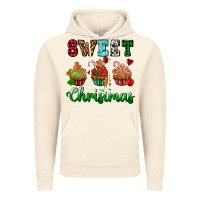 Vintage Artic sweet Christmas with cupcake Vintage Hoodie - AdoDesignShop