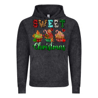 Vintage Black sweet Christmas with cupcake Vintage Hoodie - AdoDesignShop