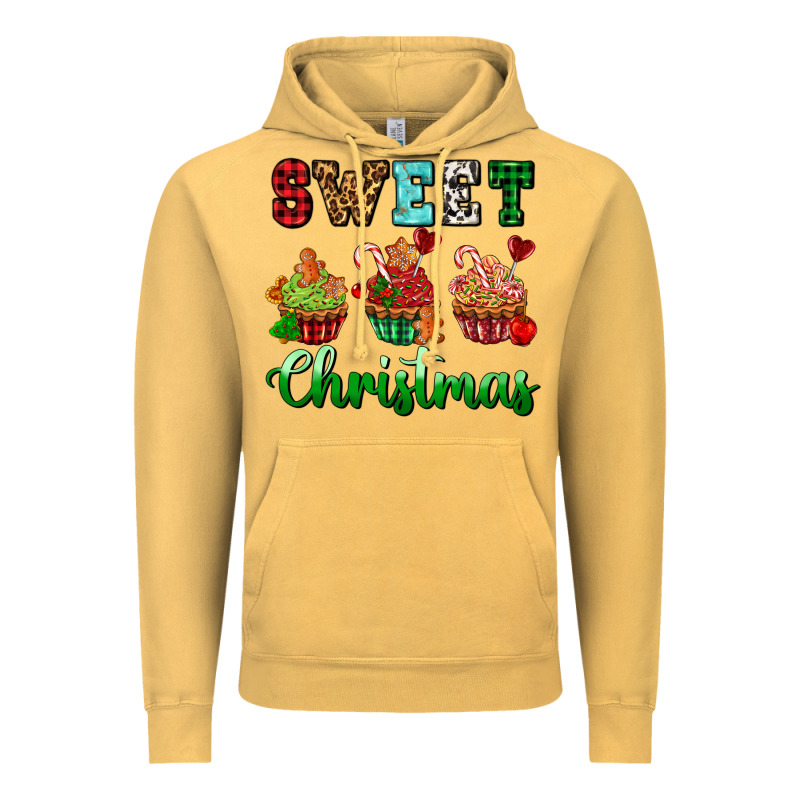 Sweet Christmas With Cupcake Vintage Hoodie by AdoDesignShop | Teevron