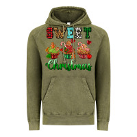 Vintage Olive sweet Christmas with cupcake Vintage Hoodie - AdoDesignShop