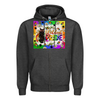 Charcoal Heather Western LGBTQ+ With Sunflowers Zipper Hoodie - BundleAndBundleShop