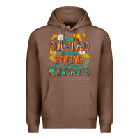 Chestnut I've Survived Too Many Storms Premium Hoodie - texasbilliewilder