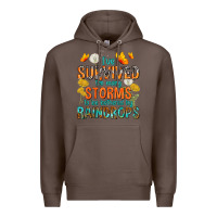 Coffee I've Survived Too Many Storms Premium Hoodie - texasbilliewilder