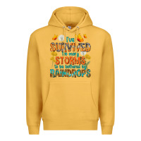 Mustard I've Survived Too Many Storms Premium Hoodie - texasbilliewilder