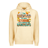 Pina Colada I've Survived Too Many Storms Premium Hoodie - texasbilliewilder