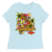 Baby Blue summer alabama Ladies Tee - texasbilliewilder