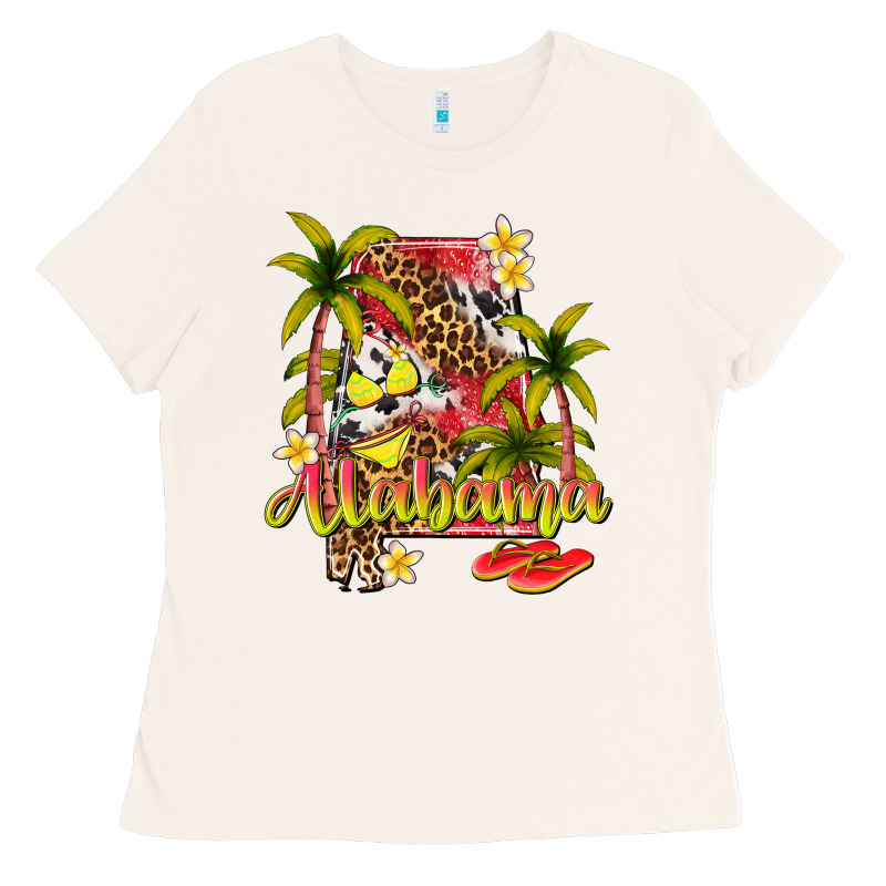 Summer Alabama Ladies Tee by texasbilliewilder | Teevron