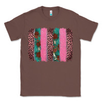 Chestnut valentine's leopard brushstroke Classic Tee - AdoDesignShop