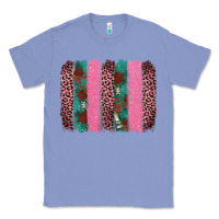 Colony Blue valentine's leopard brushstroke Classic Tee - AdoDesignShop