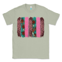 Matcha valentine's leopard brushstroke Classic Tee - AdoDesignShop