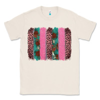 Natural valentine's leopard brushstroke Classic Tee - AdoDesignShop