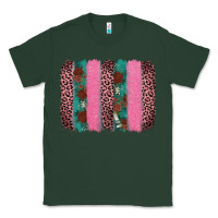 Sports Green valentine's leopard brushstroke Classic Tee - AdoDesignShop