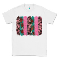 White valentine's leopard brushstroke Classic Tee - AdoDesignShop