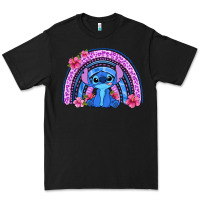 Black stitch rainbow Premium Tee - Zillion Design Studio
