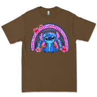 Cacao stitch rainbow Premium Tee - Zillion Design Studio
