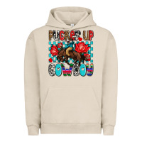 Pigment French Oak pucker up cowboy olivia Urban Hoodie - OliviaCreatesArt