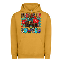 Pigment Peanut Butter pucker up cowboy olivia Urban Hoodie - OliviaCreatesArt