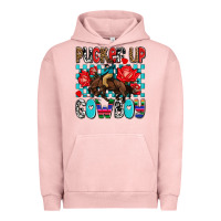 Pucker Up Cowboy Olivia Urban Hoodie | Teevron