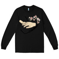Black personalized grandma Long Sleeve Tee - MaliasSmallBusiness