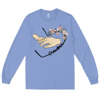 Colony Blue personalized grandma Long Sleeve Tee - MaliasSmallBusiness