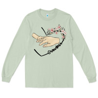 Matcha personalized grandma Long Sleeve Tee - MaliasSmallBusiness