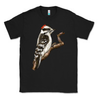 Downy Woodpecker Classic Tee | Teevron
