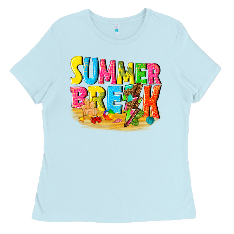 Summer Break Ladies Tee by texasbilliewilder | Teevron