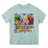 Arona Spooky Season Coffee Cups Heavy Core Tee - texasbilliewilder