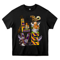 Black halloween love gnome Heavy Core Tee - BarkalooDesign