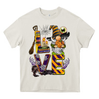 Cream halloween love gnome Heavy Core Tee - BarkalooDesign
