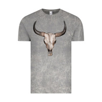 Cloud Rock bullskull Vintage Tee - Artiststas