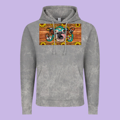 Joy License Plate Vintage Hoodie Designed By Artiststas