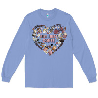 Colony Blue but first coffee Long Sleeve Tee - MaliasSmallBusiness