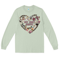 Matcha but first coffee Long Sleeve Tee - MaliasSmallBusiness