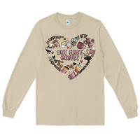 Mushroom but first coffee Long Sleeve Tee - MaliasSmallBusiness