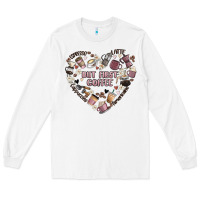 White but first coffee Long Sleeve Tee - MaliasSmallBusiness