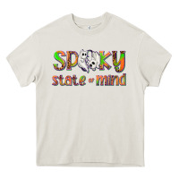 Spooky State Of Mind Heavy Core Tee | Teevron